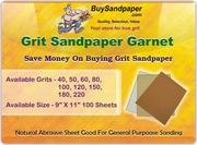 Save Money on Grit Sandpaper Garnet