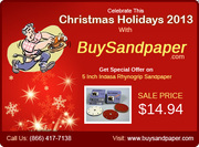 Celebrate Christmas Holidays with Buysandpaper.com