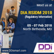 DDi at DIA RSIDM 2018 (Reg Information)